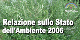 Immagine della copertina della Relazione sullo stato dell'ambiente 2006