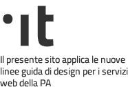 Logo linee guida di design per i servizi web della PA